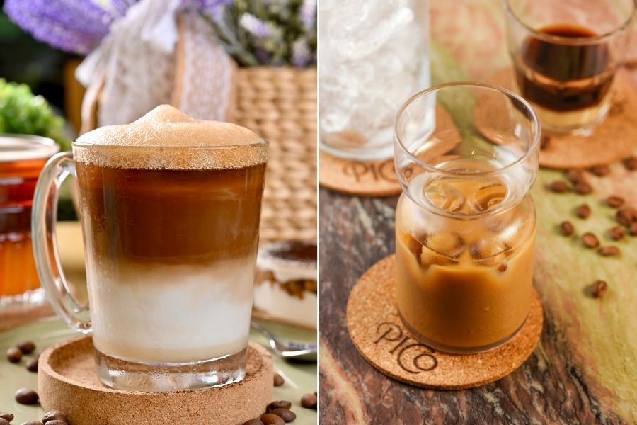 Vietnamese coffee at Serentea and Pico