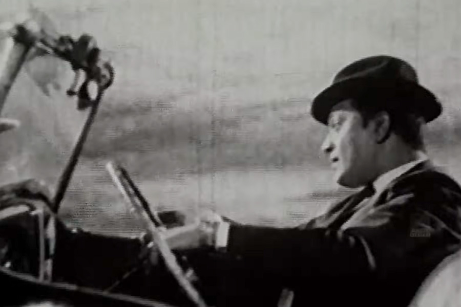 Uttam Kumar in the driver’s seat