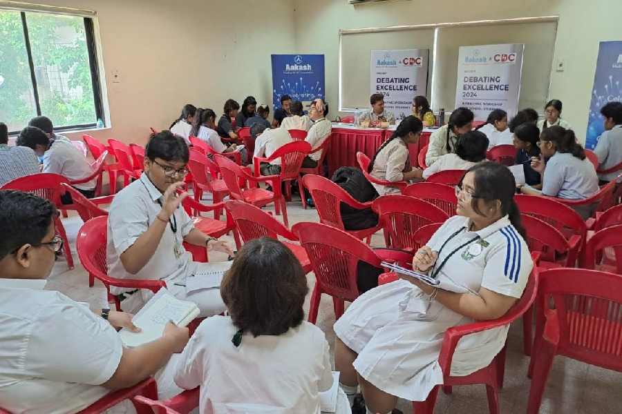 Students attend the open workshop organised by CDC at Rotary Sadan last June