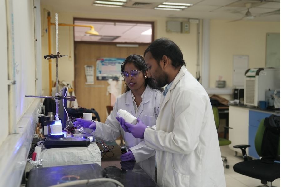 Shweta Singh and Subhankar Bera from Sen’s team