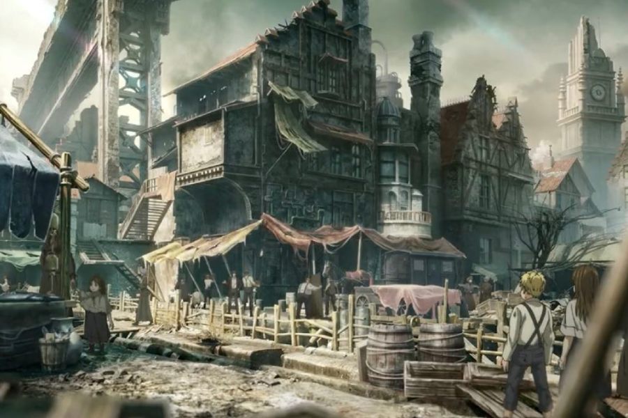 Victorian cityscape in 'Lord of Mysteries'