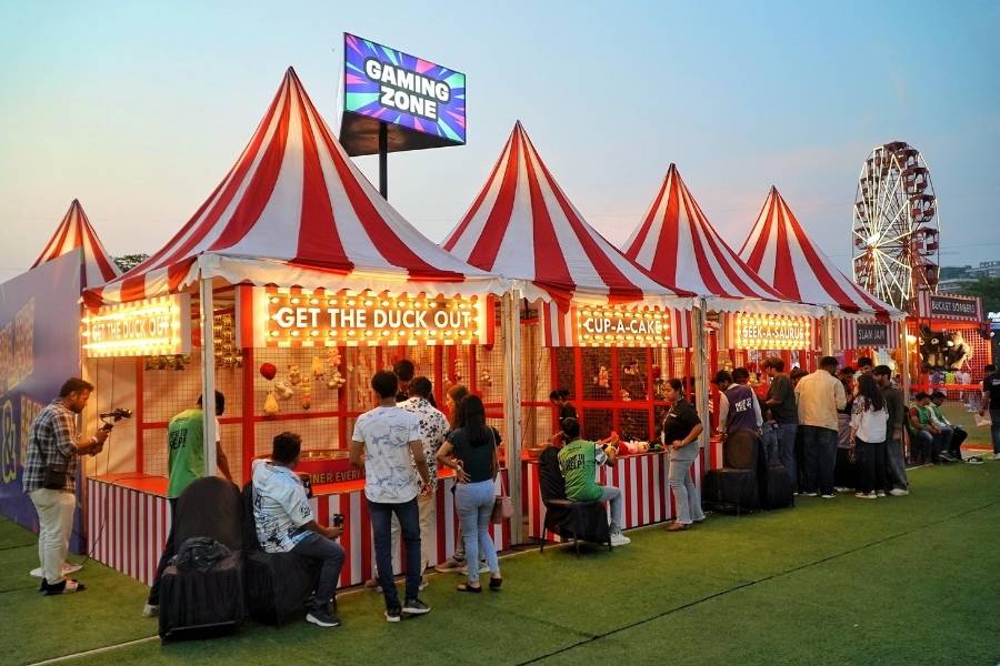 The games and activity stalls kept the visitors engaged throughout the day