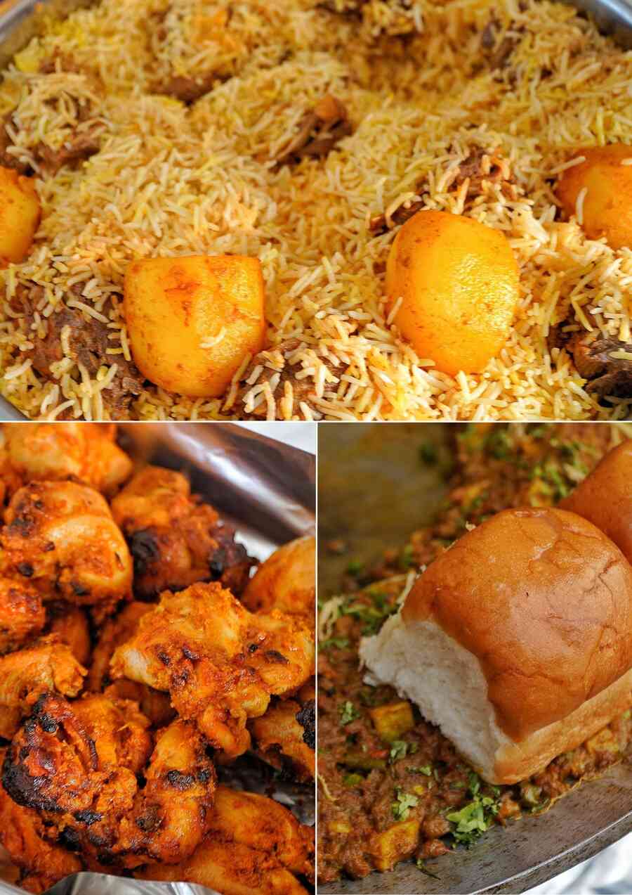 Kolkata’s popular restaurants catered to the visitors with lip-smacking food. From Kolkata-style biryani to kebabs — the options were plenty