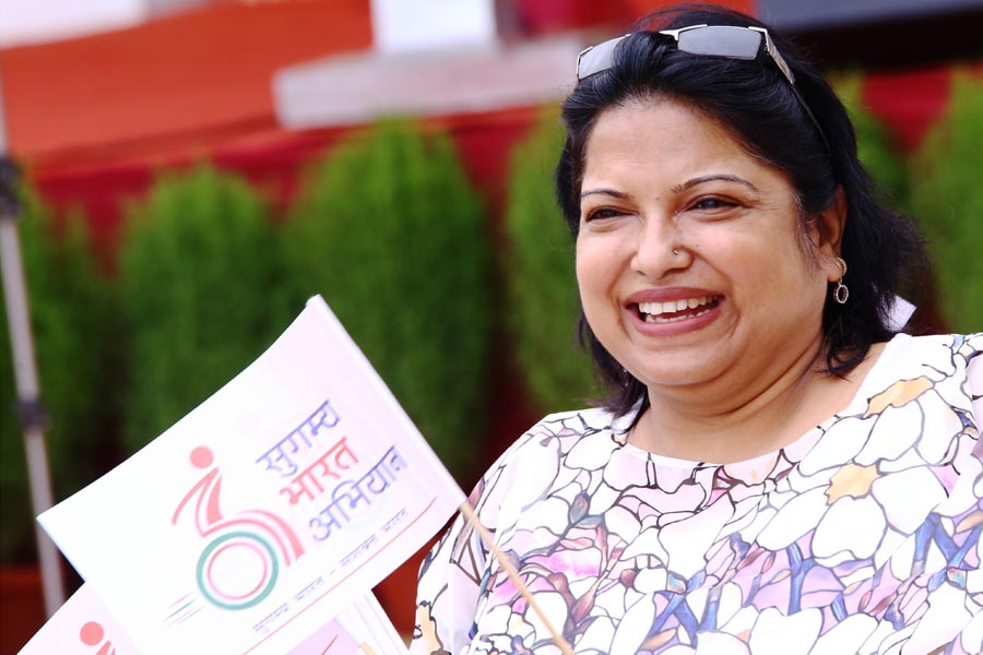 Dr. Anjlee Agarwal (Founder of  @samarthyam   Centre for Universal Accessibility)