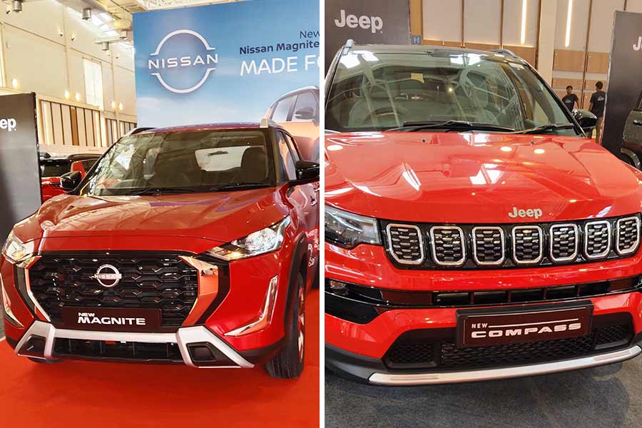 SUV’s are currently selling like hot cakes, with their high ground clearance making them an ideal choice for Indian roads. Nissan turned up with their new Magnite, while Jeep showed off the new Compass 