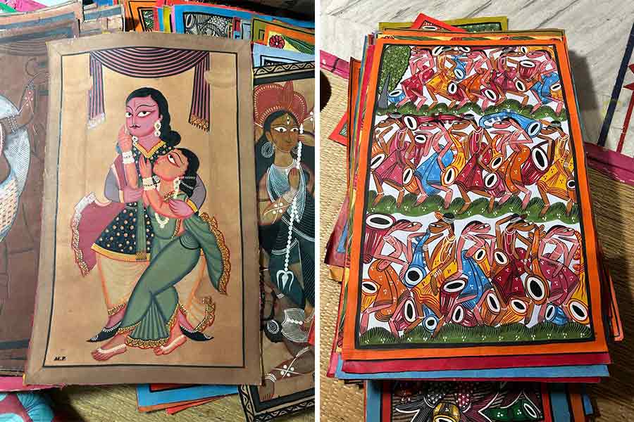 Bengal ‘patachitras’ received the Geographical Indication tag in 2018, and the Government of West Bengal and UNESCO’s efforts have created an artisanal hub in Pingla, focusing on the MSME sector of the state
