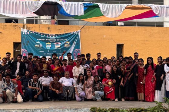 The ceremony was attended by Vice-Chancellor Dr Suhas Mukherjee and HOD Dr Sweta Rani, along with other senior faculty members