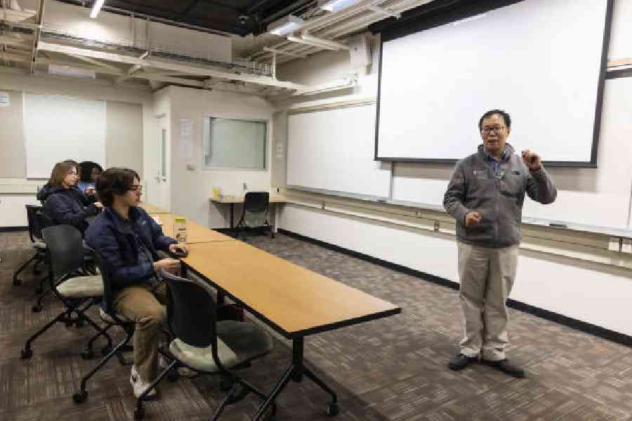 Dialogues: Dr Bryant Lin takes a class at Stanford University School of Medicine. The 10-week course was also open to students outside the medical school.