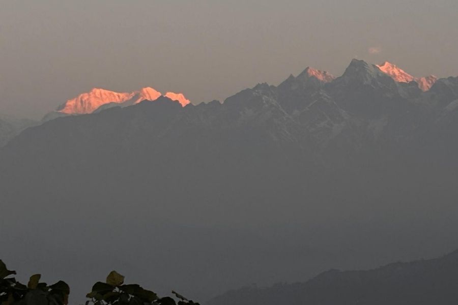 The mighty Kanchenjunga from Ravangla