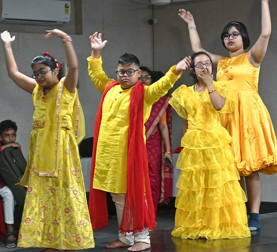 Manovikas Kendra, an institution for children with special needs, celebrated Basant Utsav with colours, music, and dance on March 12