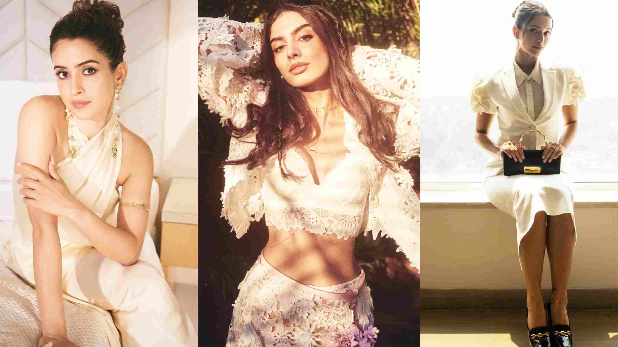 Steal the spotlight this Holi with a halter-neck ensemble like Sanya Malhotra, or channel your inner Barbie in a floral-themed co-ord set like Khushi Kapoor.