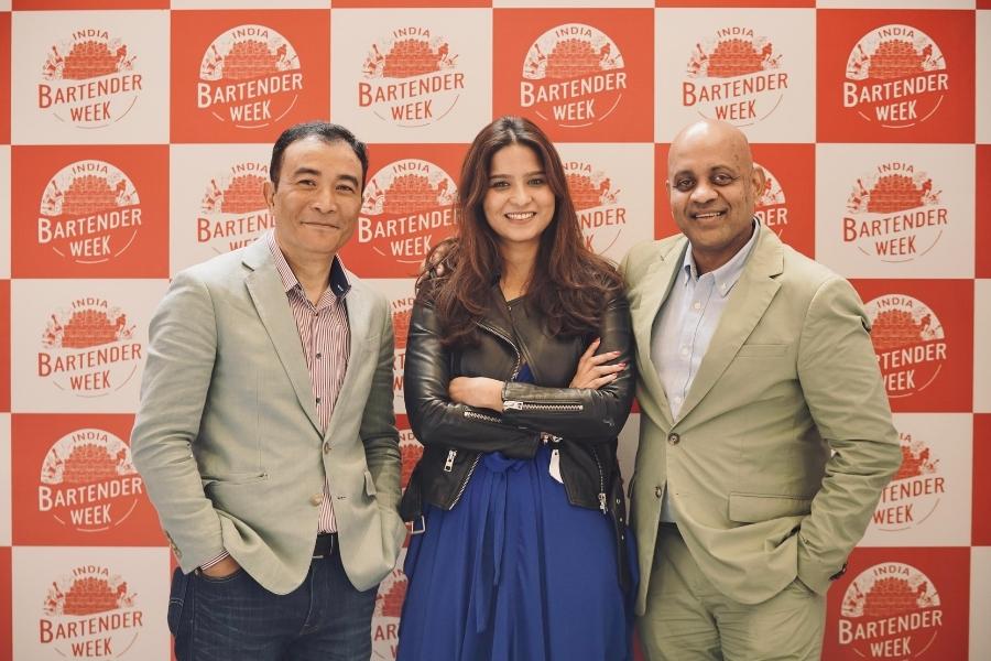 India Bartender Week co-founders (L-R) Yangdup Lama, Minakshi Singh and Vikram Achanta