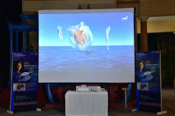 BITM’s enthusiastic audience were captivated as they witnessed the momentous occasion in real-time, experiencing the thrill of human space exploration up close.