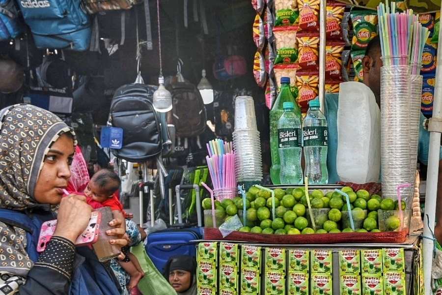 A fizzy soda shikanji is a saviour on the streets of Kolkata. Wherever you find a hygienic shop, go for it. You’ll feel hydrated and refreshed instantly