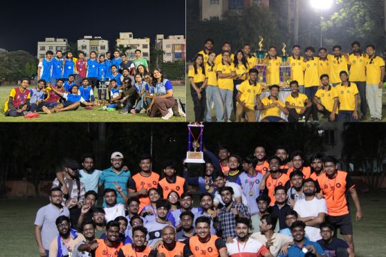 The prize distribution ceremony was a fitting tribute to the players and teams who excelled on the field.