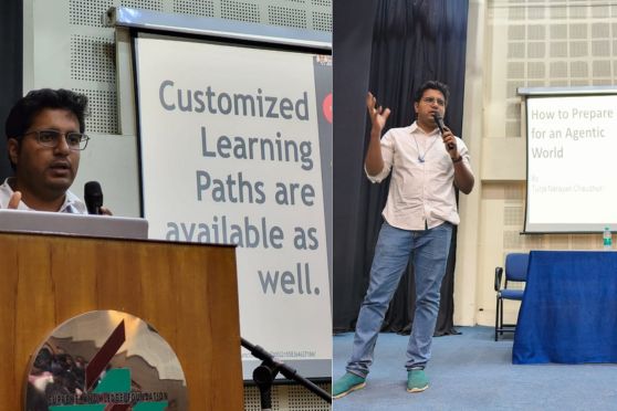 Mr Chaudhuri delved into the concept of the agentic world — a rapidly emerging landscape where AI-driven agents and intelligent systems play a pivotal role in decision-making and operations.