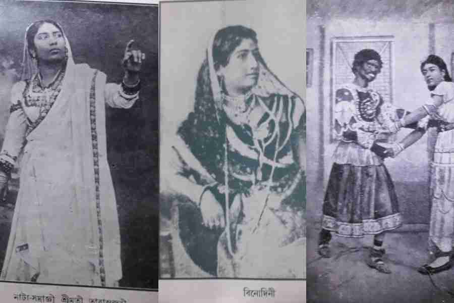 (L-R) Tarasundari, Nati Binodini and Kusumkumari