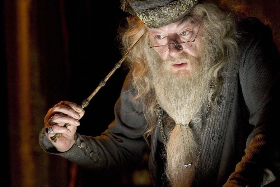 Michael Gambon as Professor Dumbledore in 'Harry Potter and the Goblet of Fire'