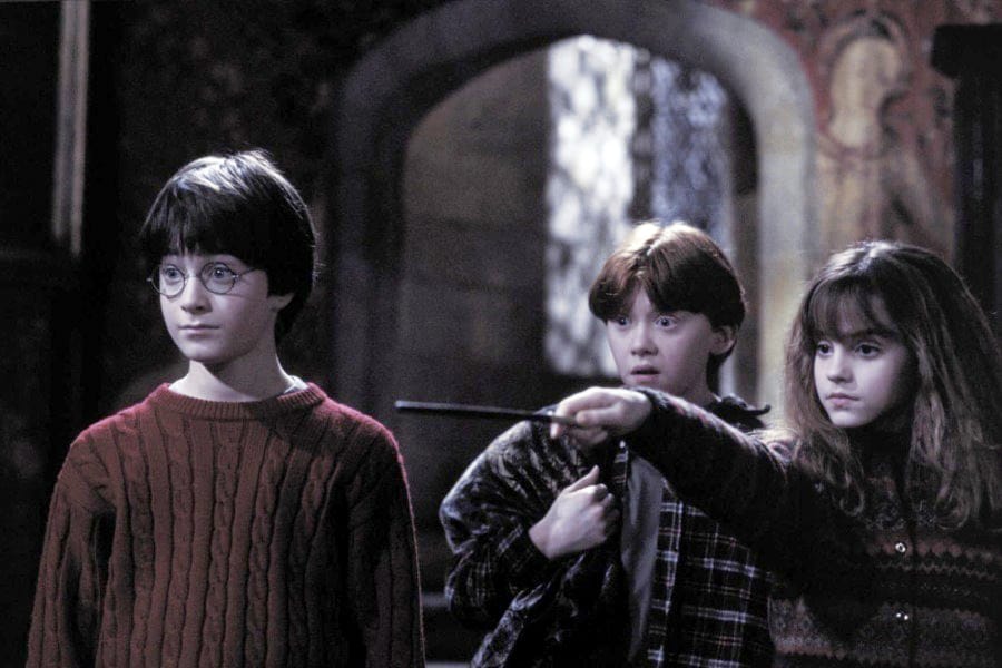 Rupert Grint, Daniel Radcliffe, Emma Watson in \\\\\\\\\\\\\\\\\\\\\\\\\\\\\\\'Harry Potter and the Philosopher\\\\\\\\\\\\\\\\\\\\\\\\\\\\\\\'s Stone\\\\\\\\\\\\\\\\\\\\\\\\\\\\\\\'