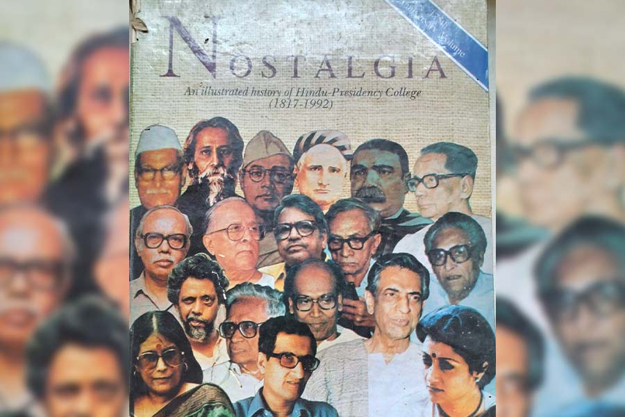 Cover page of the souvenir magazine 'Nostalgia' (Sourced)