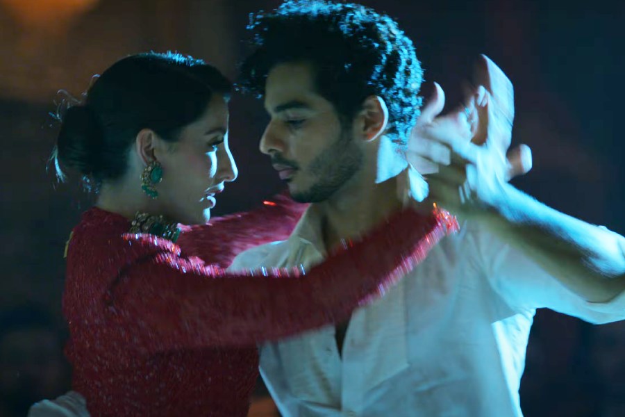 Ishaan Khatter and Nora Fatehi in ‘Adayein Teri’ music video