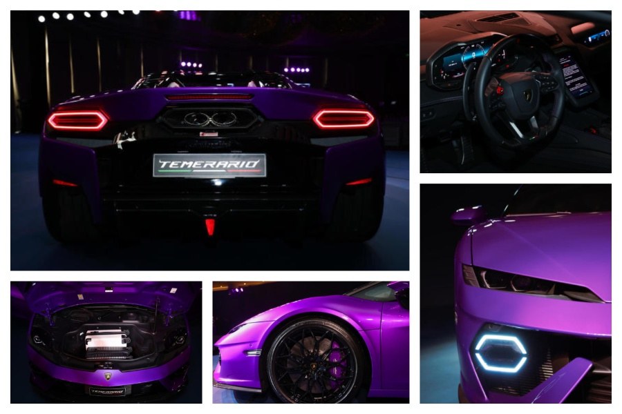 A closer look at the car from different angles