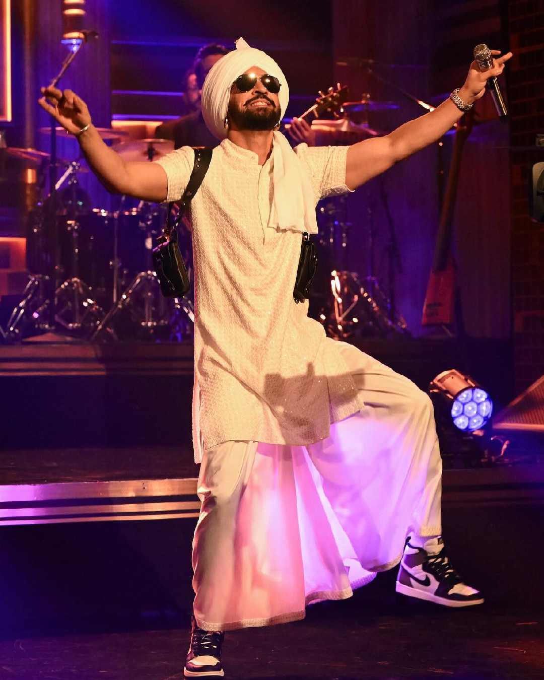In June last year, Dosanjh attended the American late-night show, The Tonight Show hosted by actor-comedian Jimmy Fallon. 