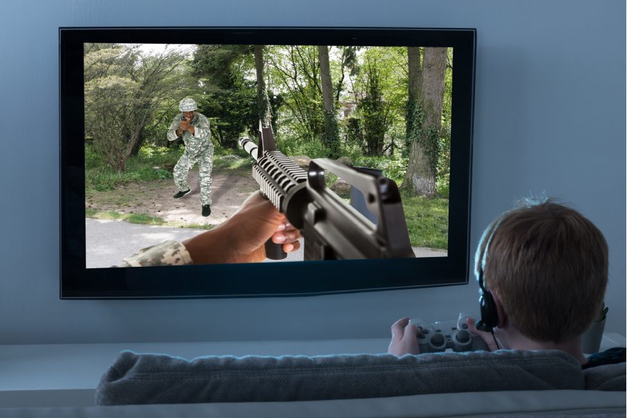 ‘For very young children, especially those under eight, war might mean something out of a video game or cartoon,’ said psychologist Salony Priya
