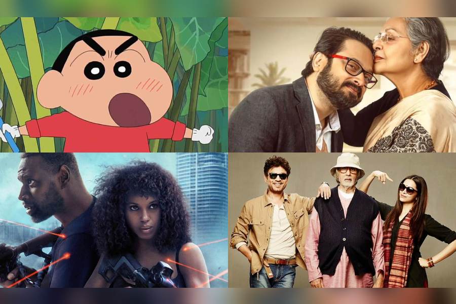 ‘Shin Chan: Our Dinosaur Diary’; ‘Aamar Boss’; ‘Shadow Force’; ‘Piku’