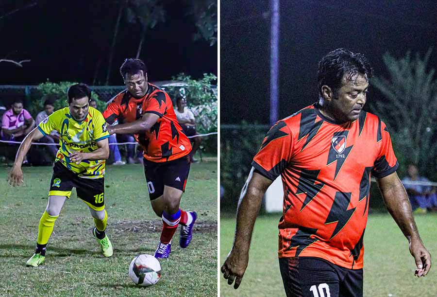 It wasn’t just Gareth Southgate who brought the star power, but also Tennis legend and Hall of Famer Leander Paes. The Kolkata boy with 18 grand slam titles and an Olympic bronze took to the playing field to represent CCFC. While Paes didn't end up on the winning side, he showed his competitive nature even at 51.