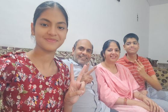 Behind Srishti’s triumph lies the unwavering support of her family.