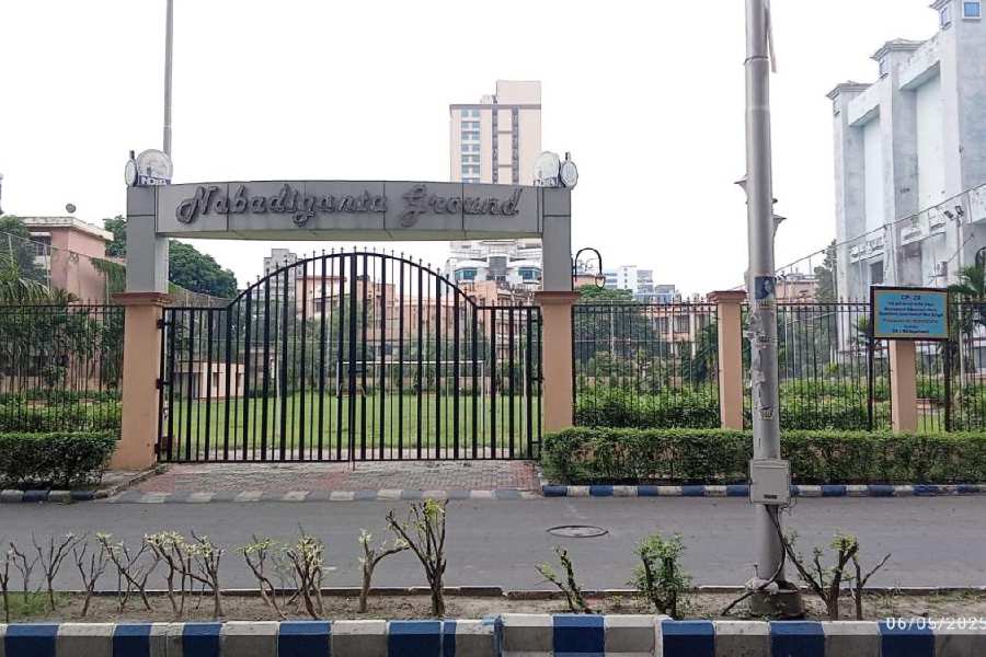 The plot in CP Block earmarked by NDITA for a new parking lot cum streetfood court
