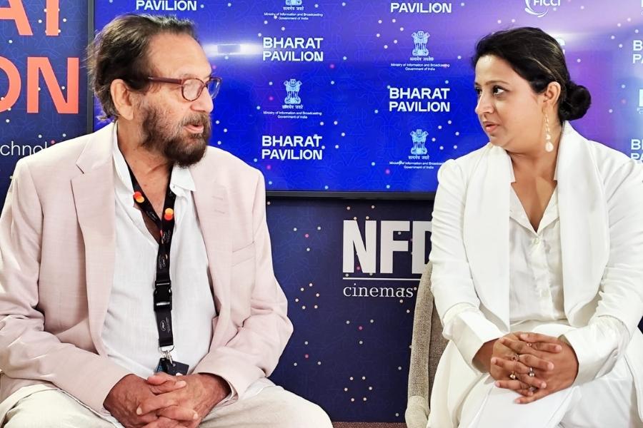 Shekhar Kapur and Indira Dhar