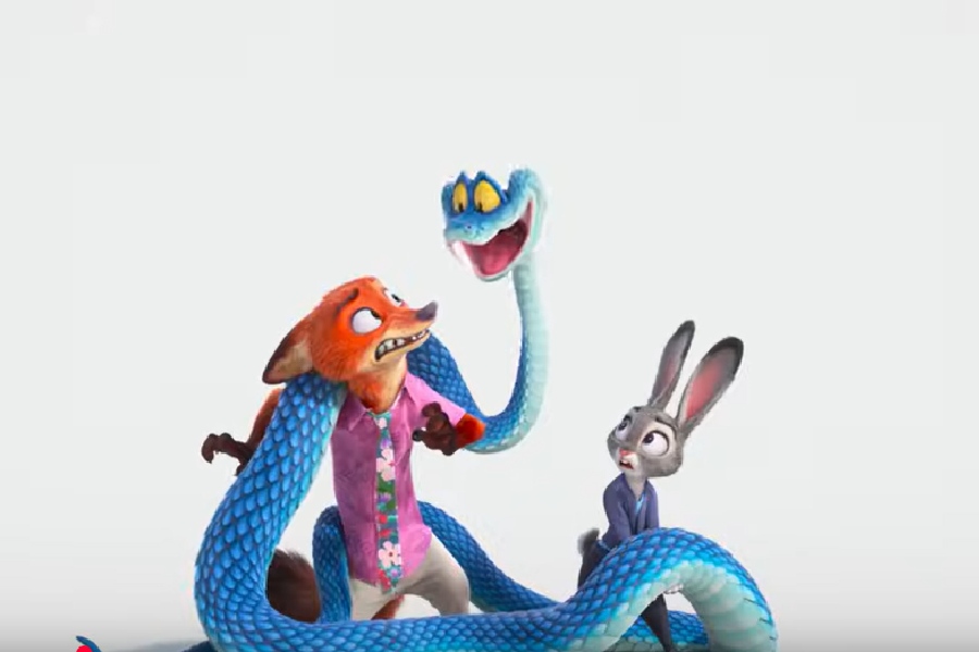 A still from ‘Zootopia 2’