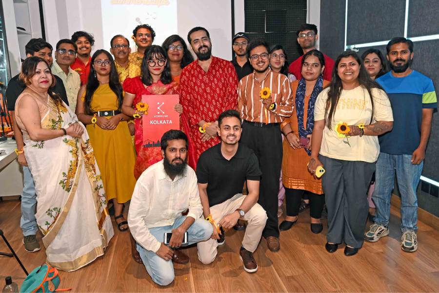 Poets and storytellers from Kolkata gathered at Blob Studio to embrace the essence of summer