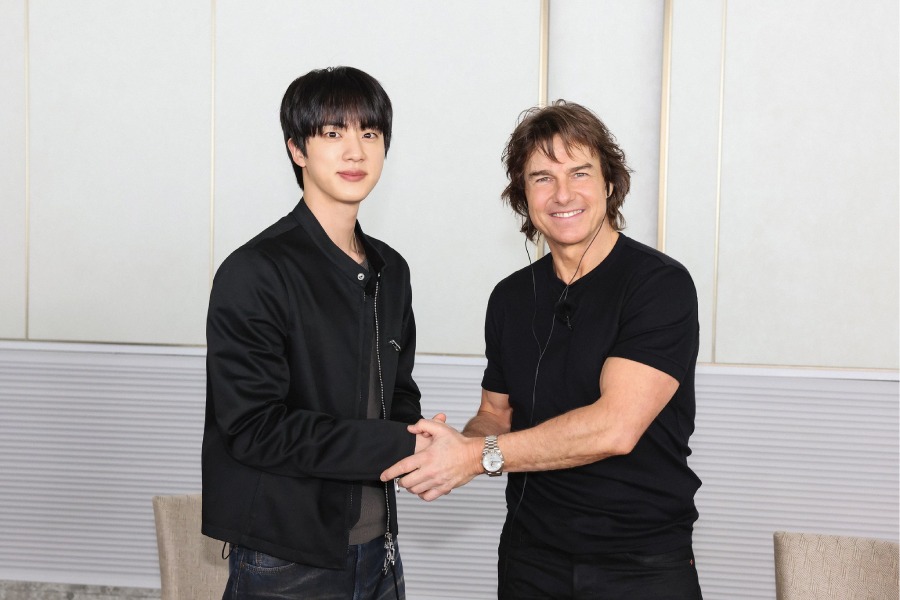 Tom Cruise in the latest episode of 'Run Jin'