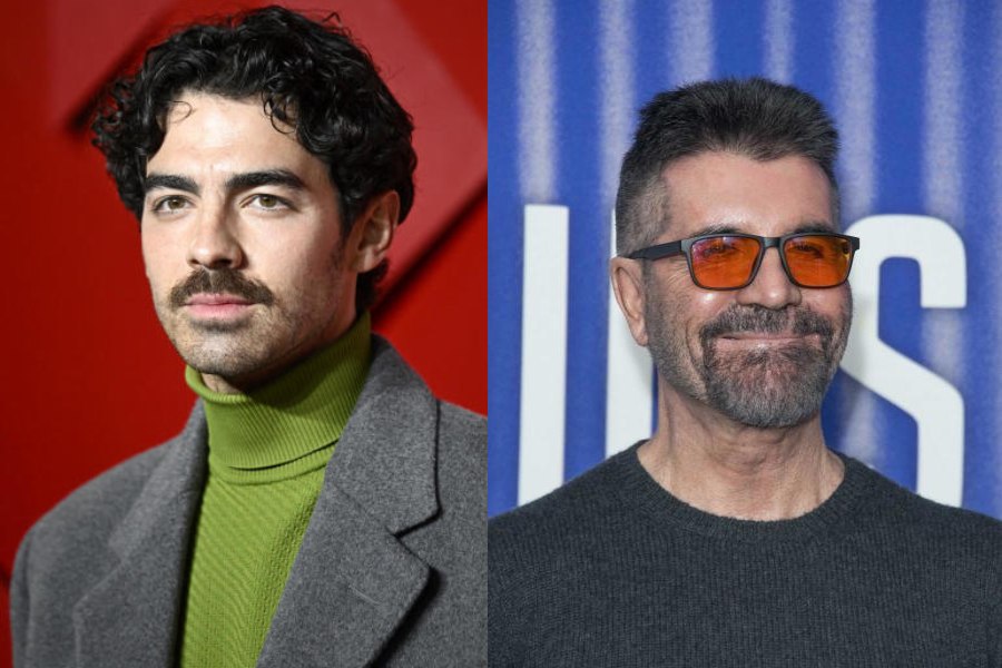 Joe Jonas; (right) Simon Cowell has publicly owned up to Botox