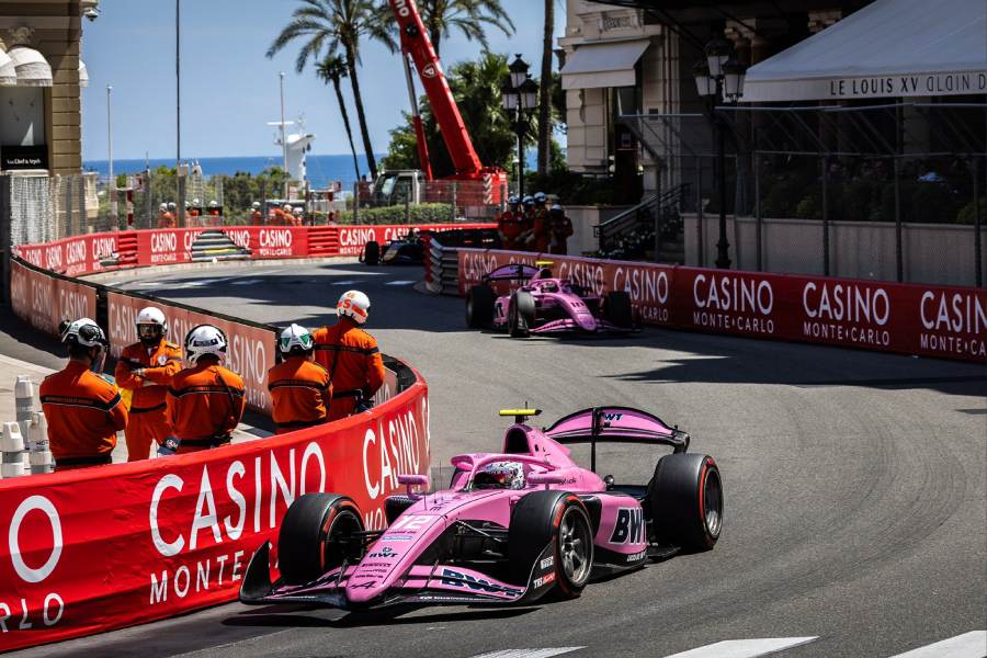 A moment from the race