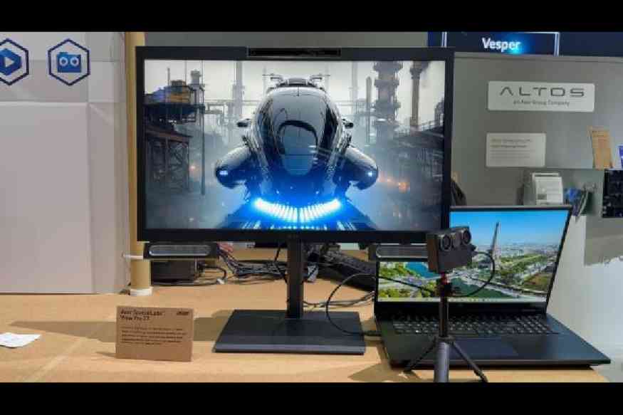 Acer SpatialLabs View Pro 27. Picture: Mathures Paul