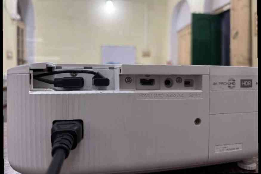 The number of ports at the back has been kept to a minimum