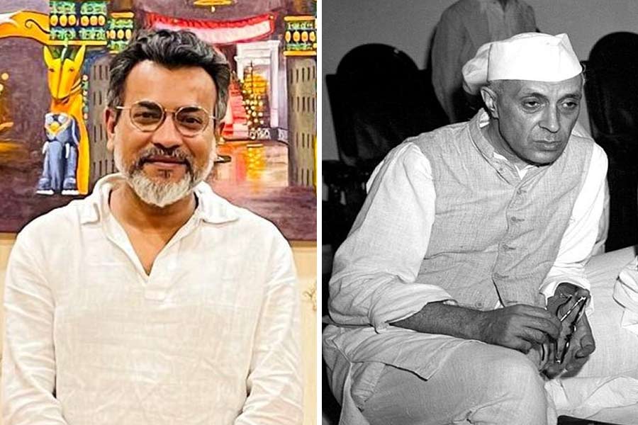 Rudranil Ghosh and Jawaharlal Nehru