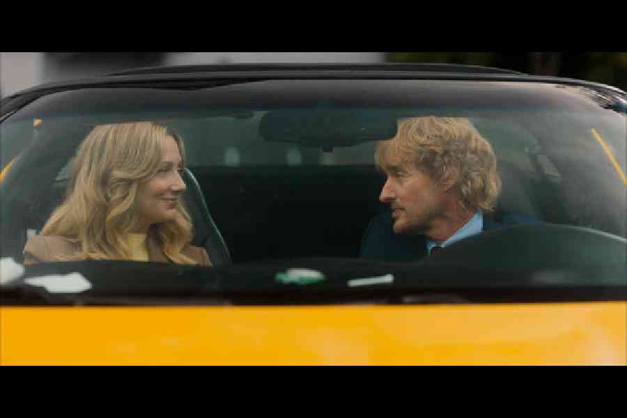 Judy Greer stars alongside Owen Wilson in Stick