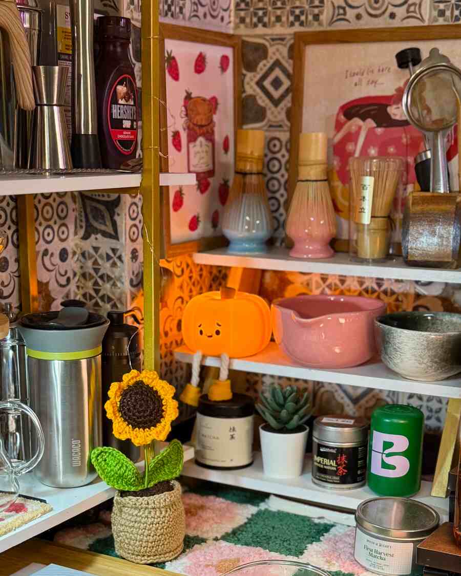 Ankita’s Matcha set up