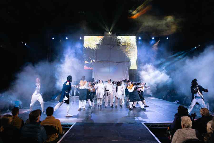 Dock drama: A scene from Ghost Ships.