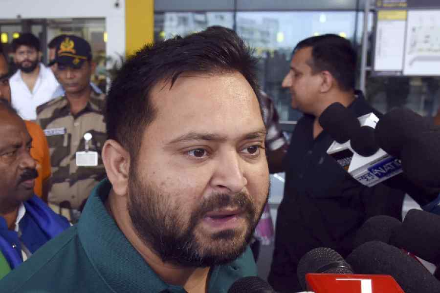 RJD leader Tejashwi Yadav.