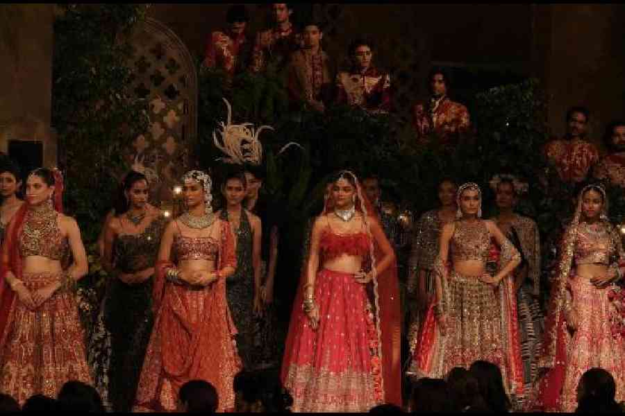 A moment from Vikram Phadnis’s 35-year celebration with Ananta, in Mumbai