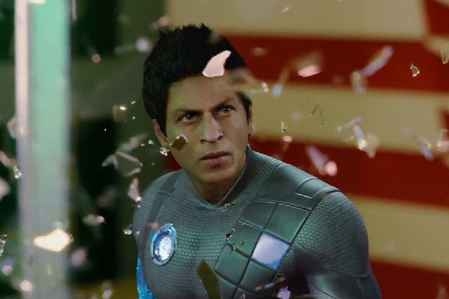Shah Rukh Khan in ‘Ra.One’ (2011)