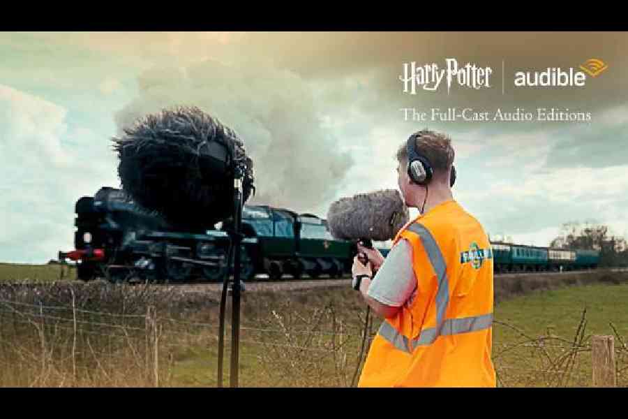 Official photos released by Audible in the run-up to the release