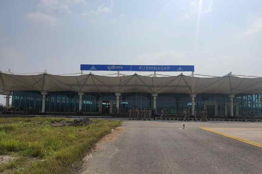 The airport in Kushinagar
