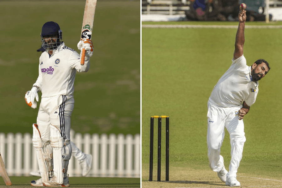 Rishabh Pant (left), Mohammed Shami (right)